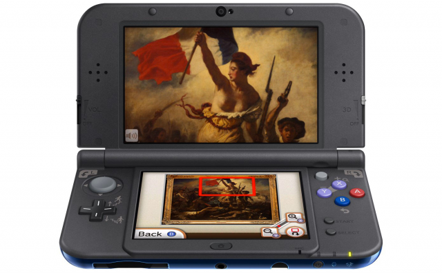 Guide multimédia du Musée du Louvre sur Nintendo 3DS