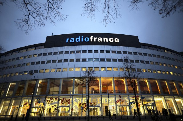 Entrée de la maison de la Radio