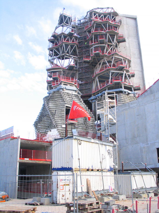 Chantier de la Fondation Luma