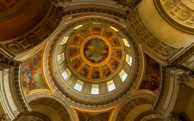 Vue de la coupole des Invalides